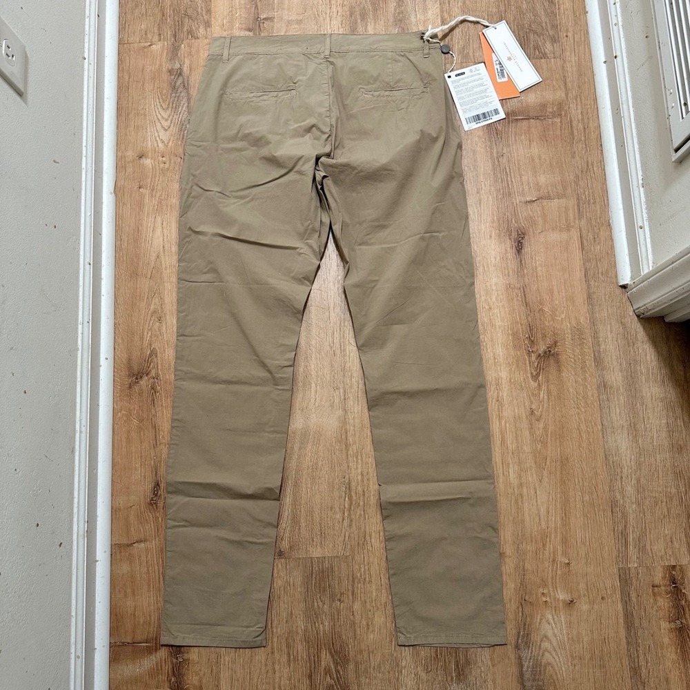 Daniele Alessandrini | NWT Men's Khaki Tan Chinos Trousers Pants, Size W36 x L33 - Picture 2 of 7